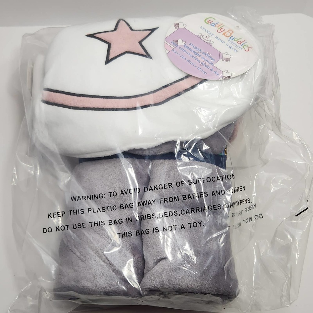 Berkshire - Cuddly Buddies - Hooded Wrap Throw